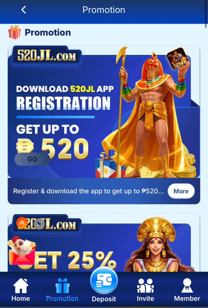 520JL app Registration process