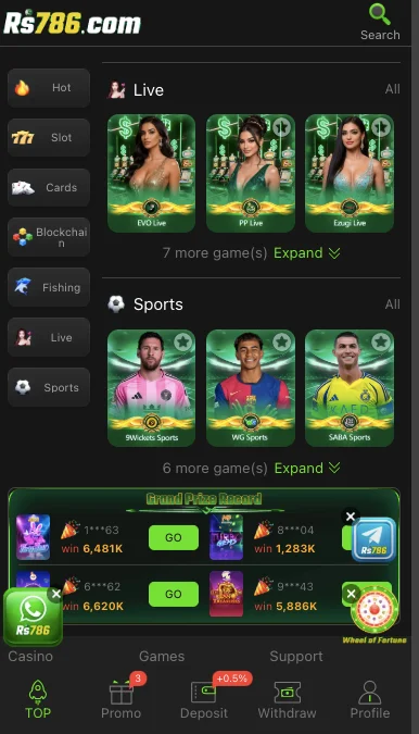 786 Game bet