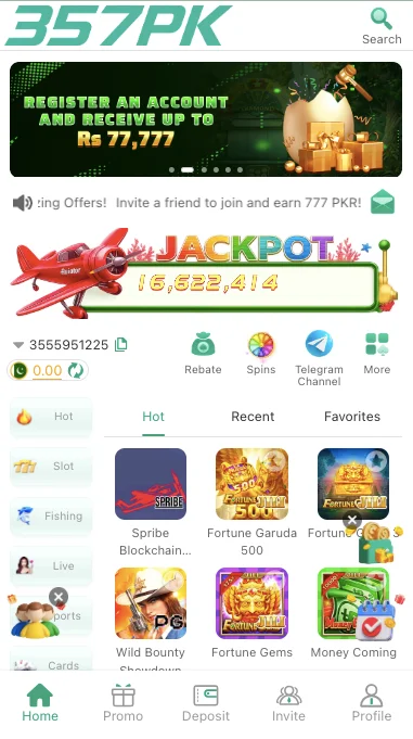 357PK Game APK home page