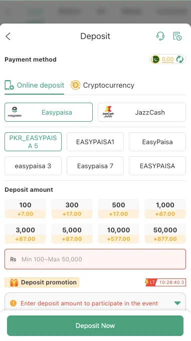 357PK Game APK payment methods