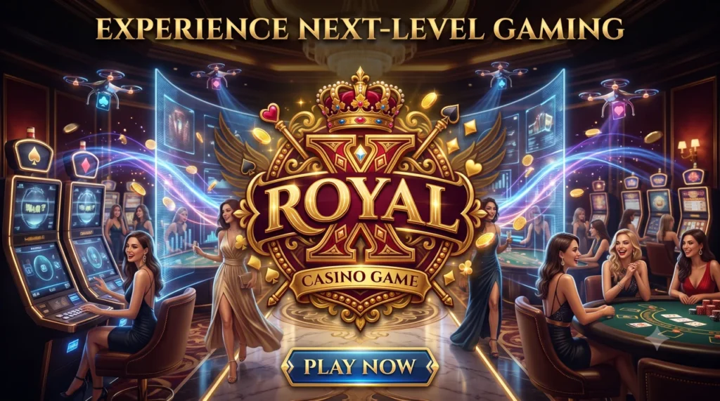 Royal X777 Game official banner