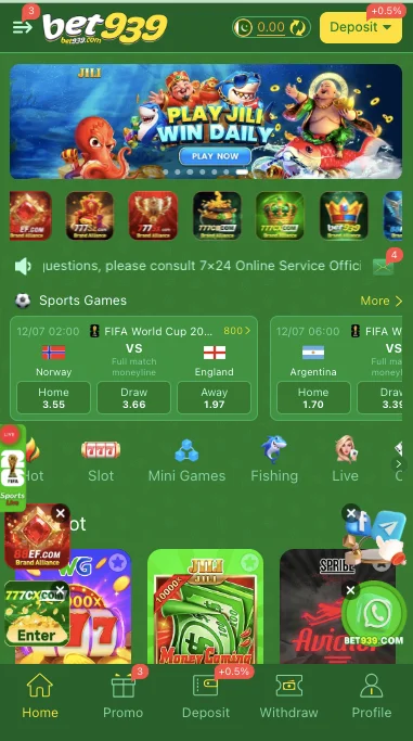 bet939 games and apps