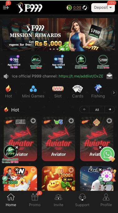 p999 game apk home page, type of games
