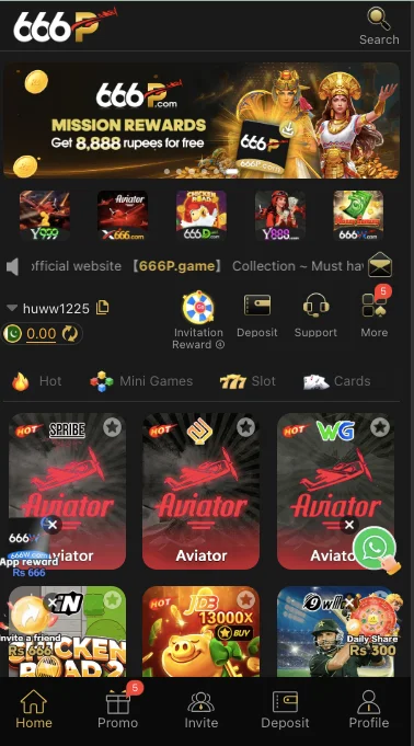 666P Game APK home