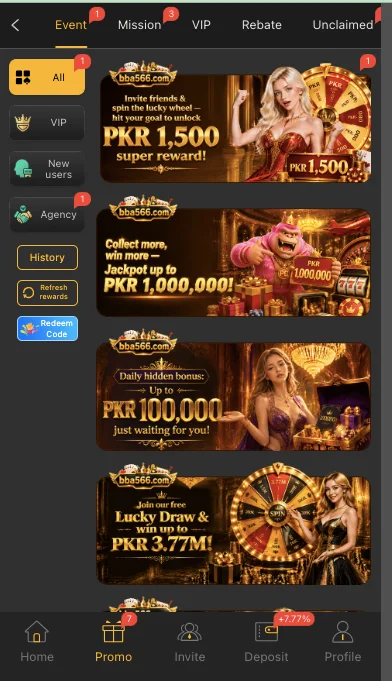 BBA566 Game APK bonus system