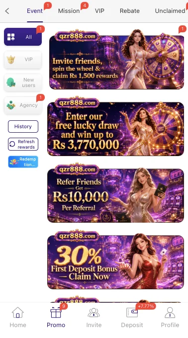 QZR888 Game APK free bonus and rewards