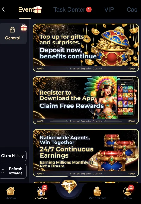 UC588 Game APK bonus rewards
